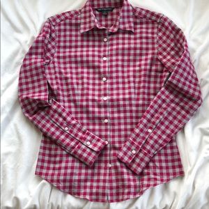 Brooks Brothers flannel shirt. Size 0